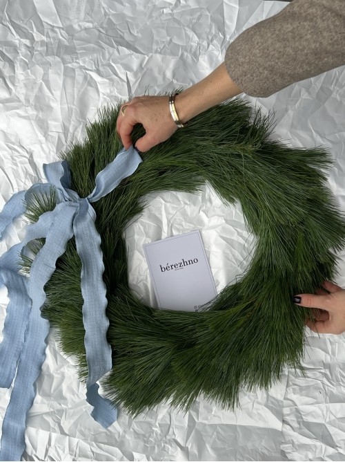 Новогодний венок berezhno