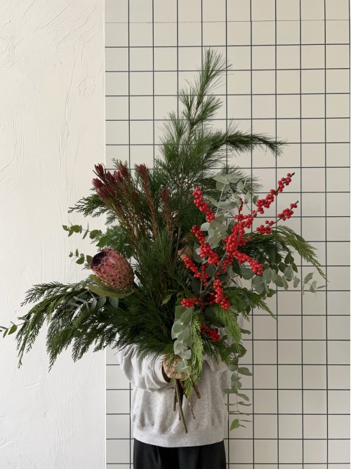 Зимний букет с протеей