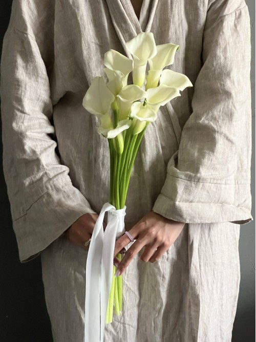 Букет невесты №11 Монобукет из калл