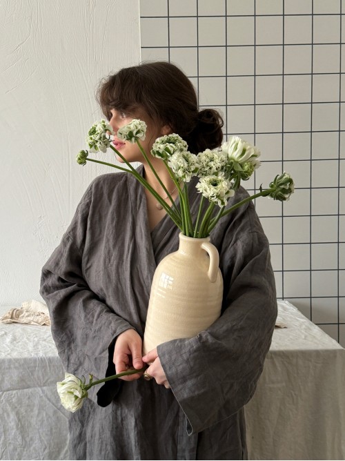 Ваза для цветов керамическая «Кувшин»