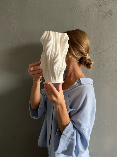 Керамическая 3d-ваза «Иллюзия мини»