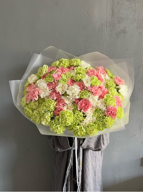 Сочный букет из диантусов