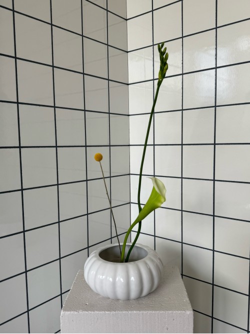 Ваза для цветов с кензаном